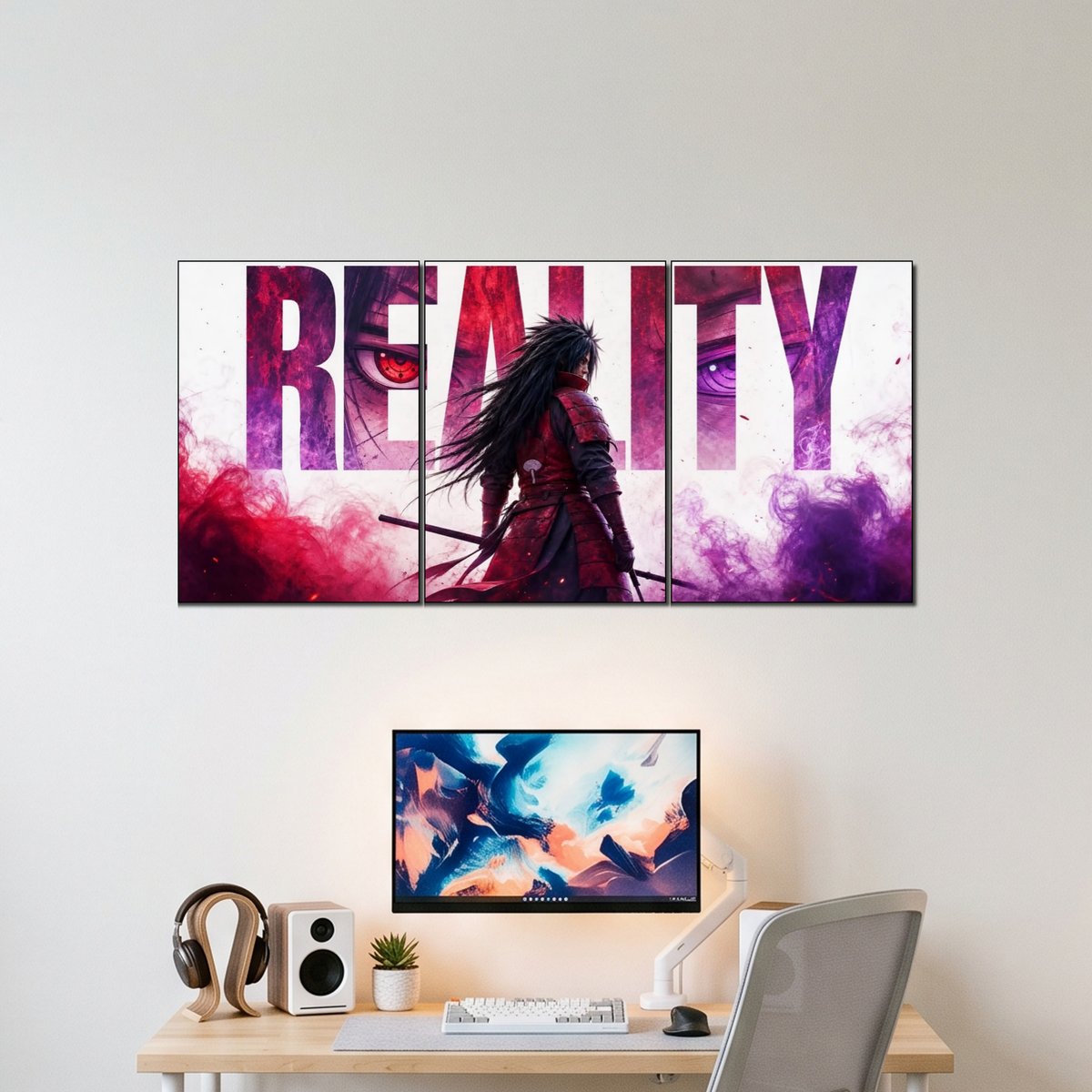 MADARA 3 split poster wall display
