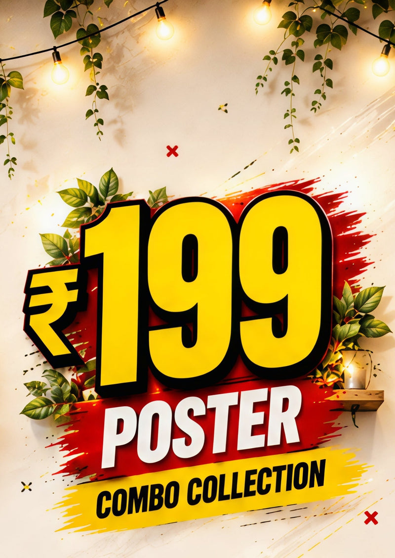 ₹199 POSTER COMBO COLLECTION