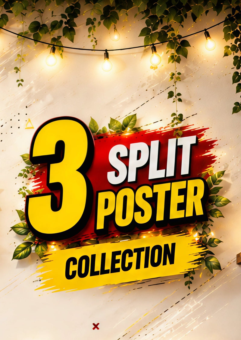 3 SPLIT POSTER COLLECTION