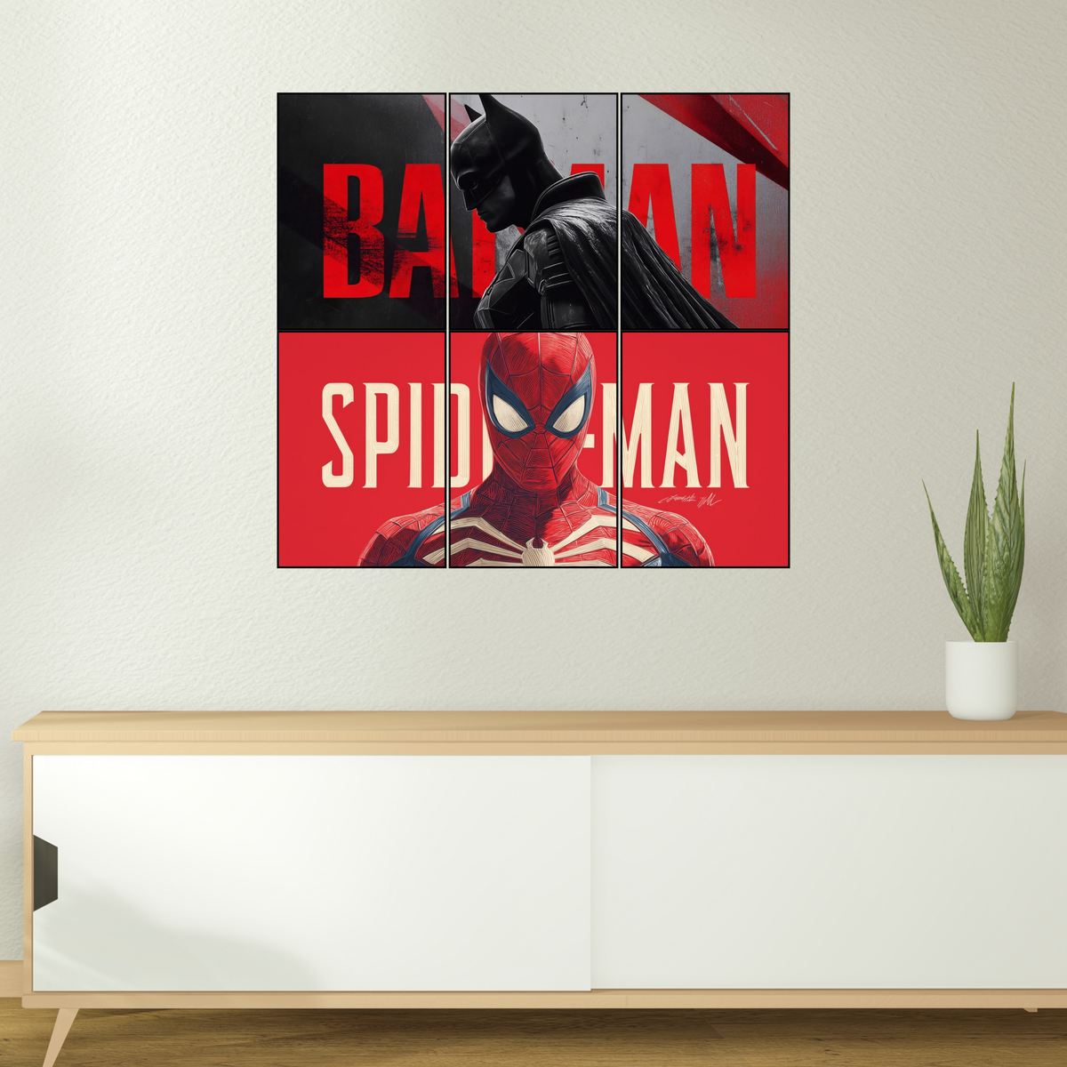 SUPER HERO  6 SPLIT POSTER 05