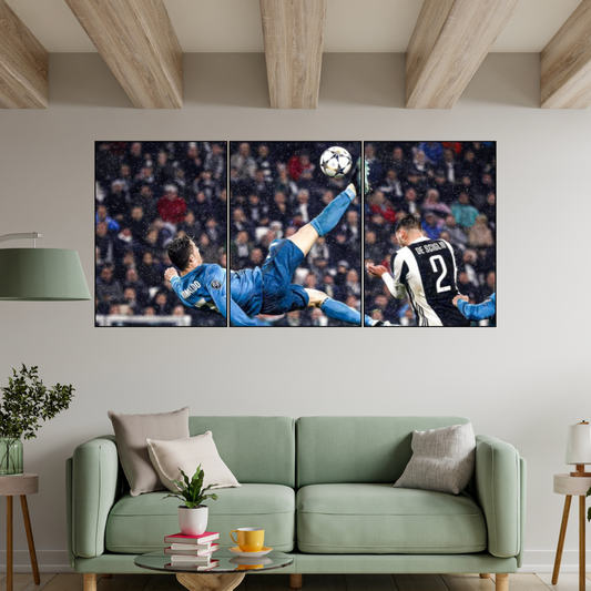 RONALDO 3 SPLIT POSTER - WALL STUDIO