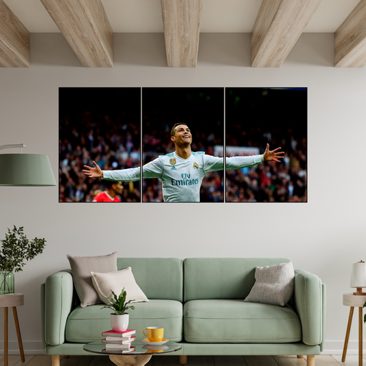 RONALDO 3 SPLIT POSTER 03