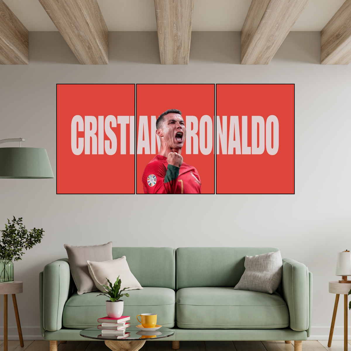RONALDO 3 SPLIT POSTER 04