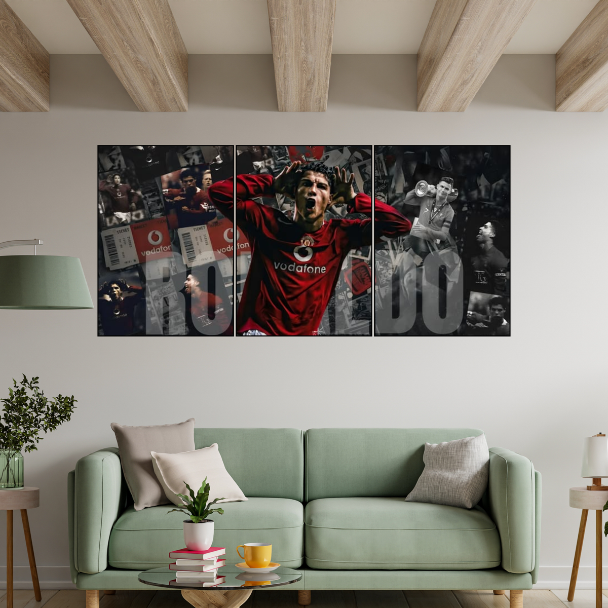RONALDO 3 SPLIT POSTER 07