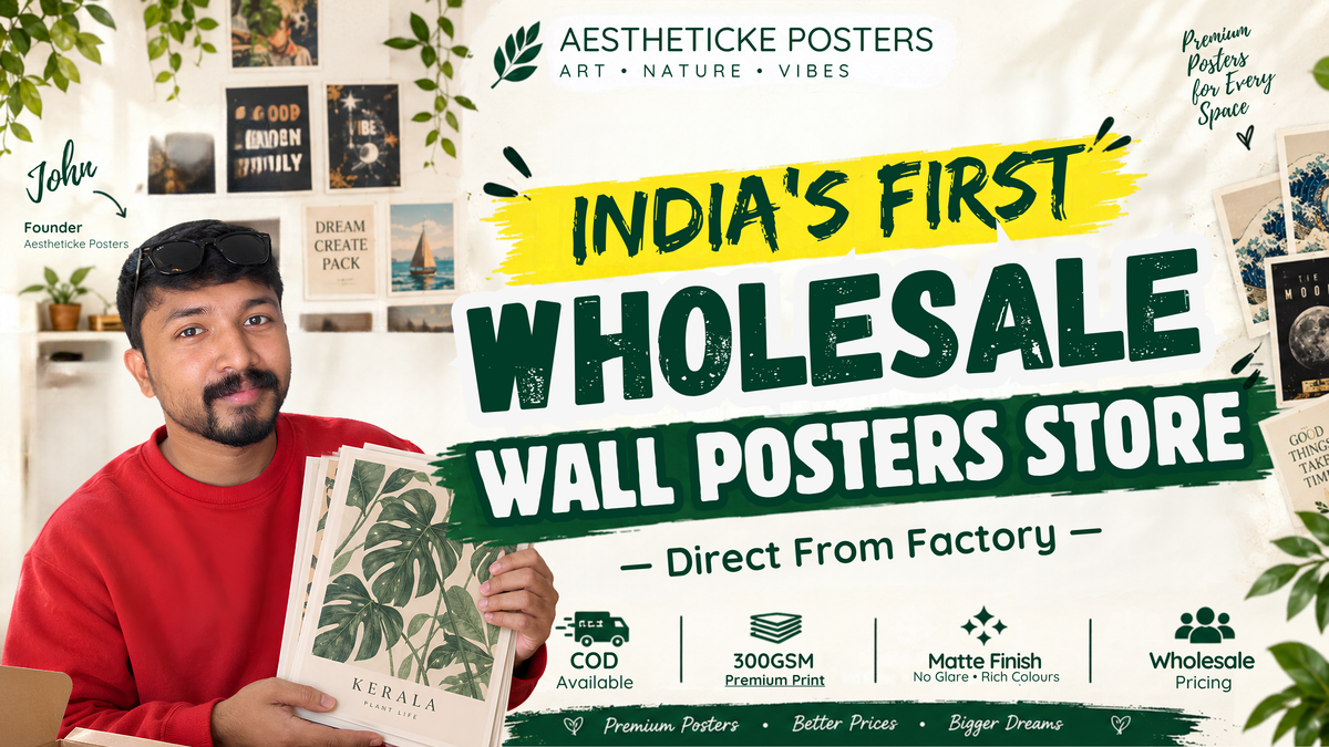 Aestheticke Posters wholesale offer