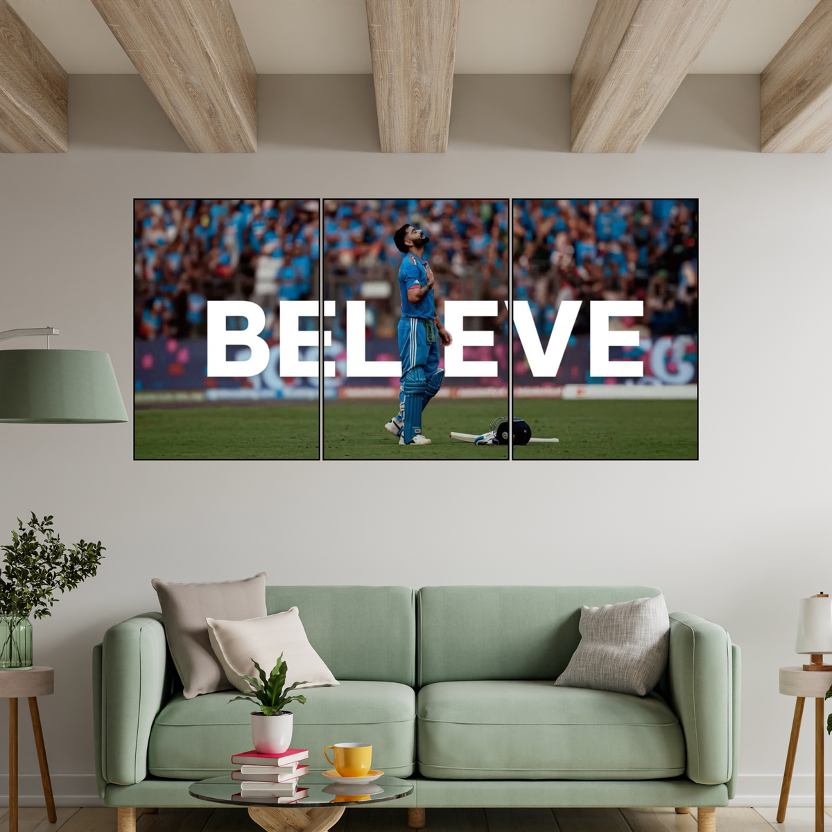 CRICKET 3 SPLIT POSTER KHOLI