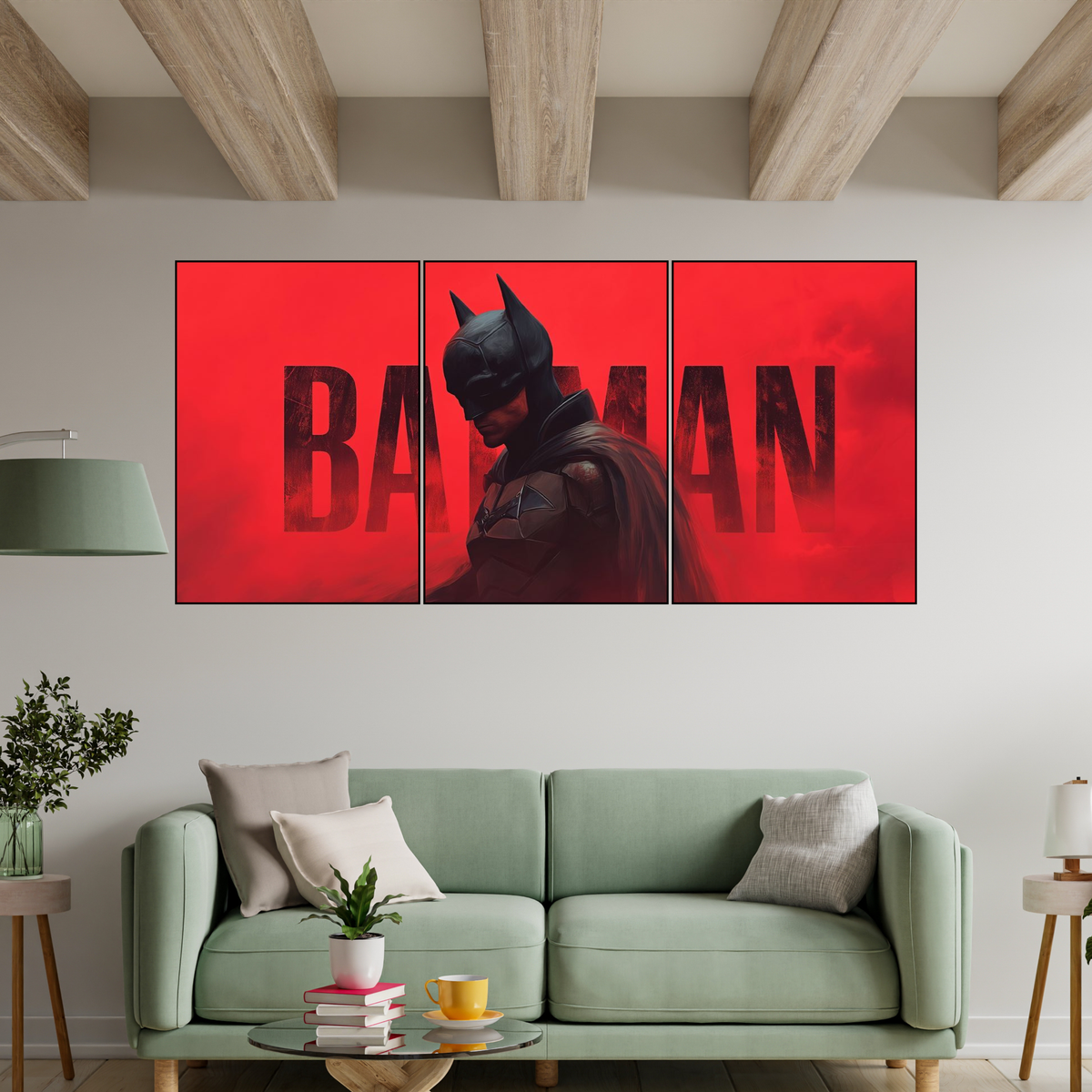 BATMAN 3 SPLIT POSTER