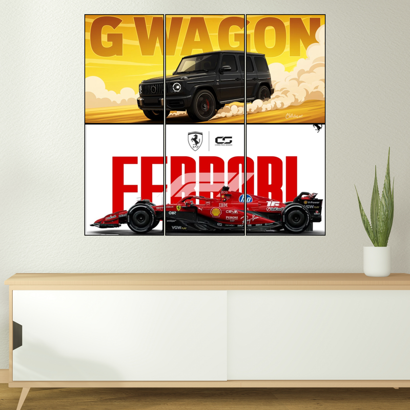 CAR 6 SPLIT POSTER 02