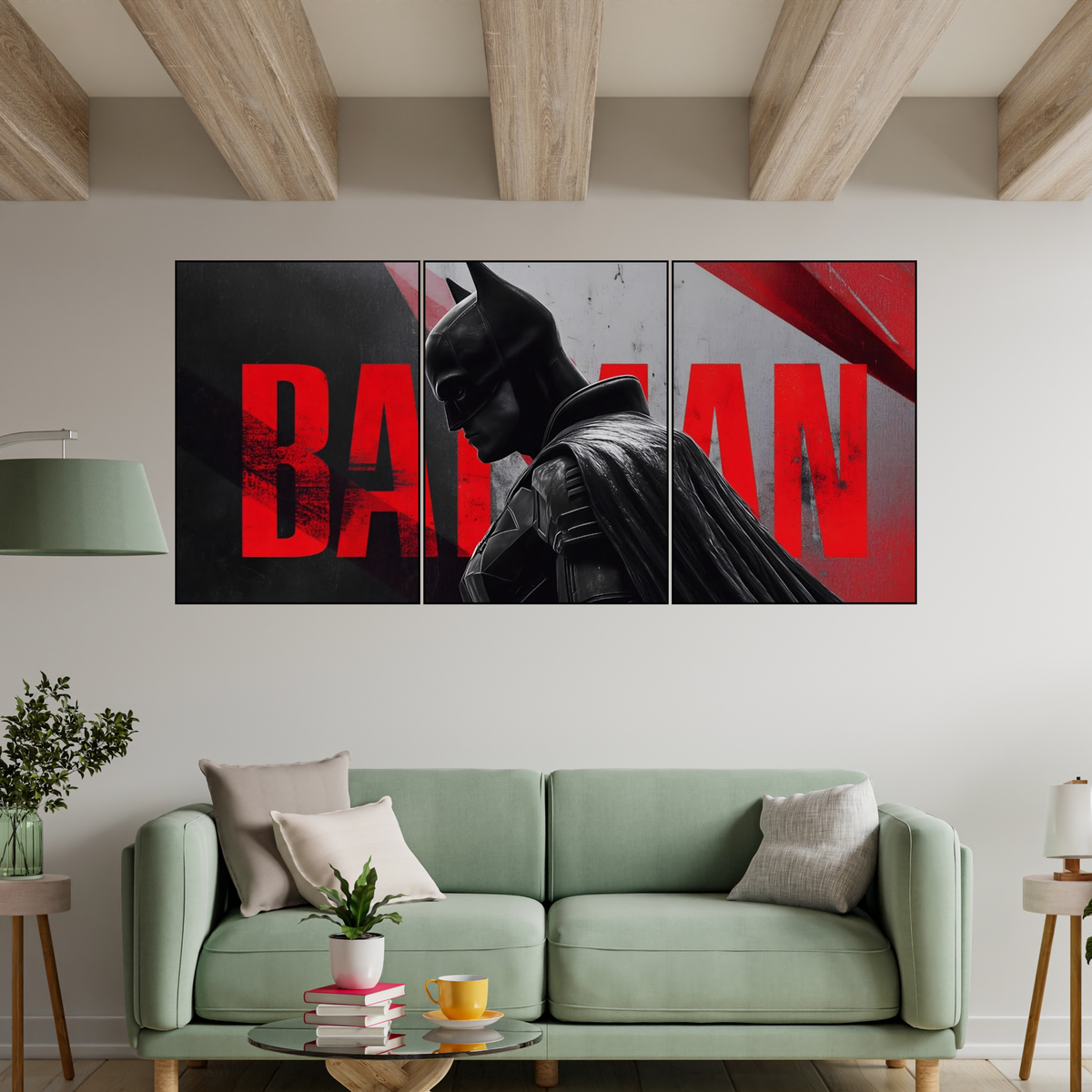 BATMAN 3 SPLIT POSTER 01 FREE
