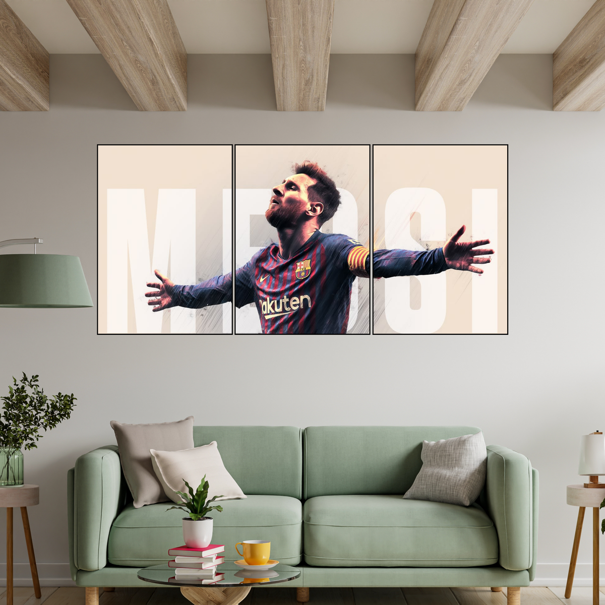 MESSI 3 SPLIT POSTER 08