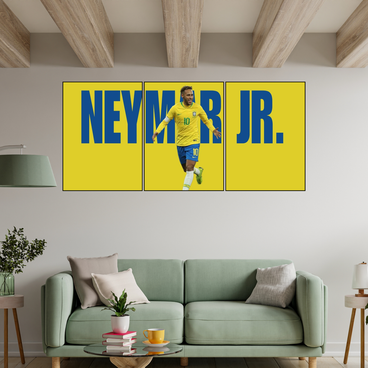 NEYMAR 3 SPLIT POSTER 02
