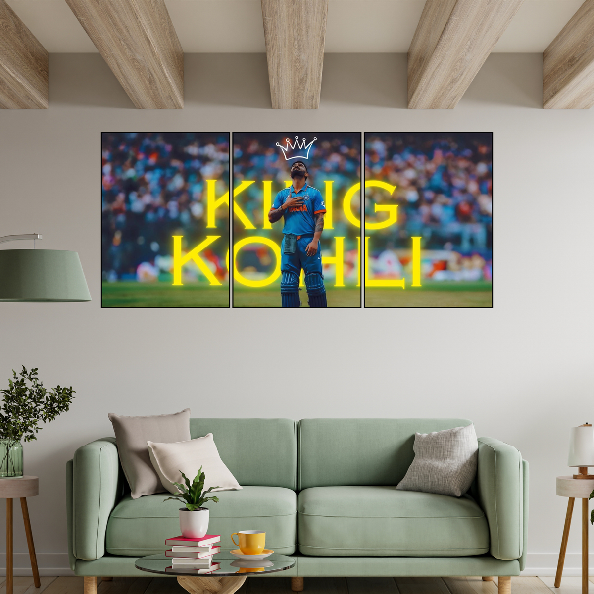 KING KHOLI 3 SPLIT POSTER