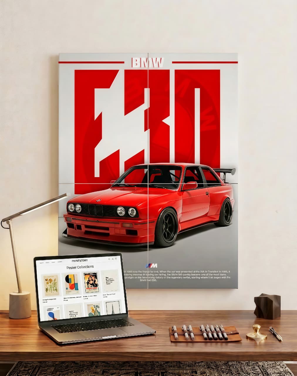 4 SPLIT CUSTOM POSTER