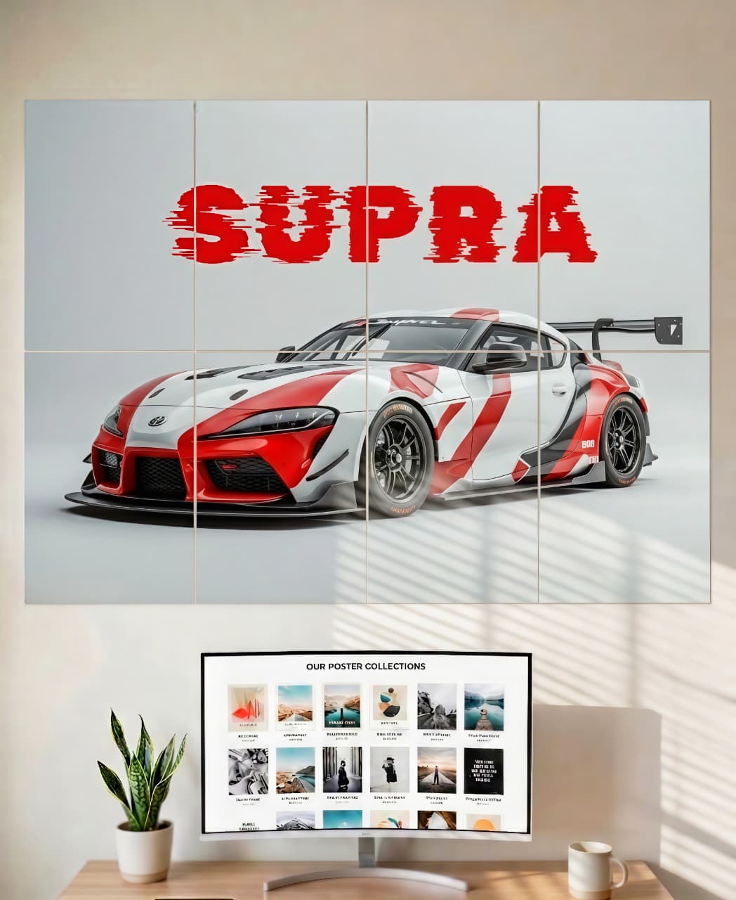 8 SPLIT CUSTOM POSTER
