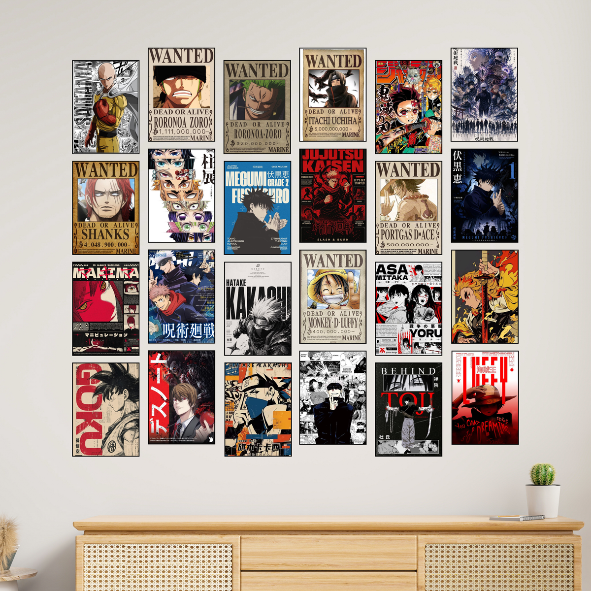 ANIME 24 POSTER A6 COMBO COLLECTION
