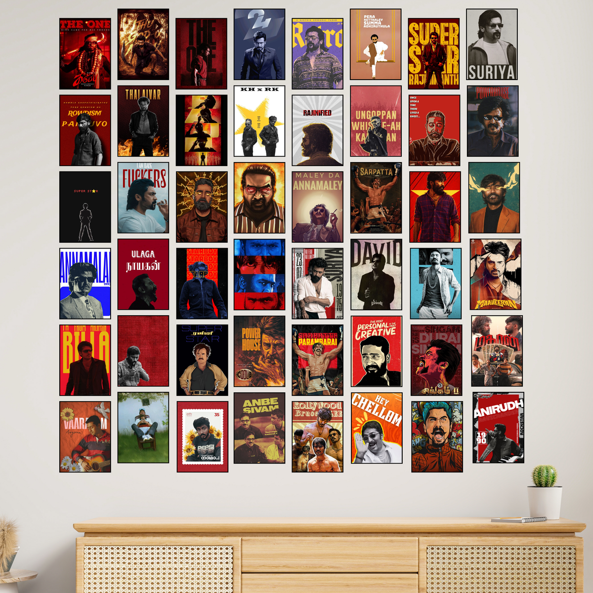 TAMIL 48 POSTER A6 COMBO COLLECTION