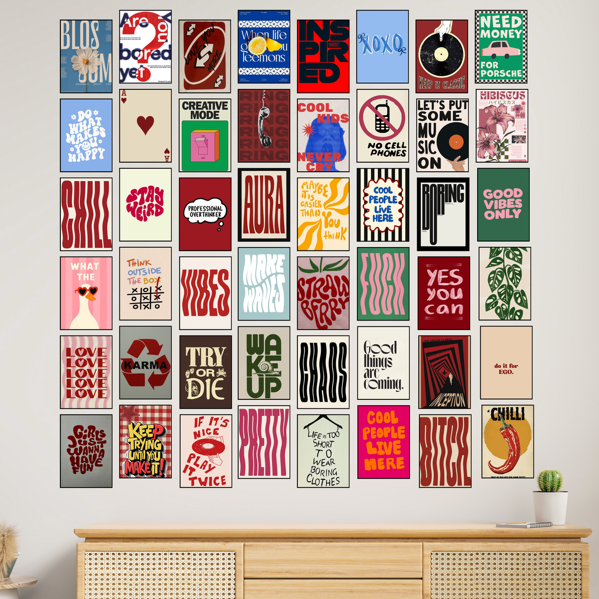 GOOD VIBES 48 POSTER A6 COMBO COLLECTION