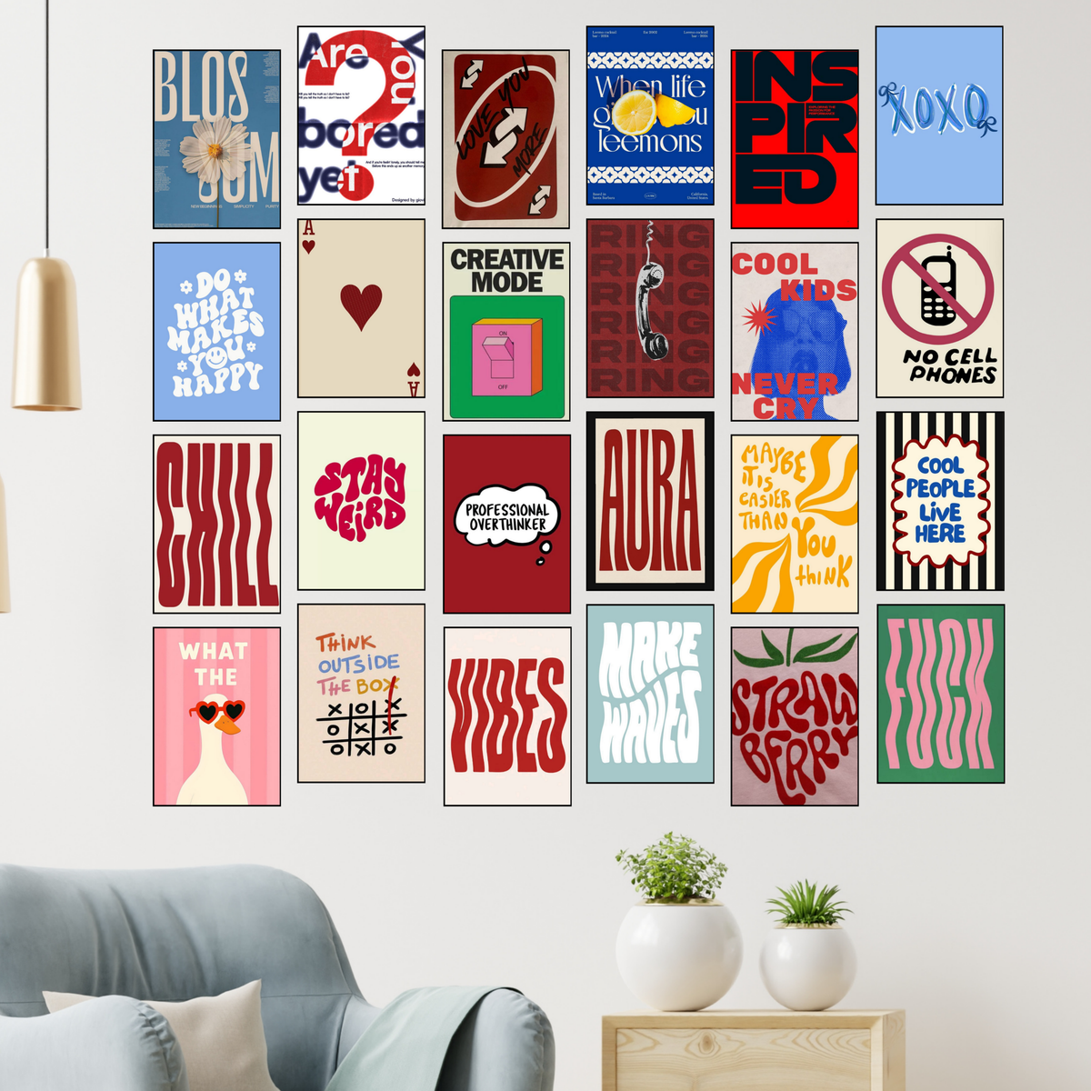 GOOD VIBES 24 POSTER A6 COMBO COLLECTION