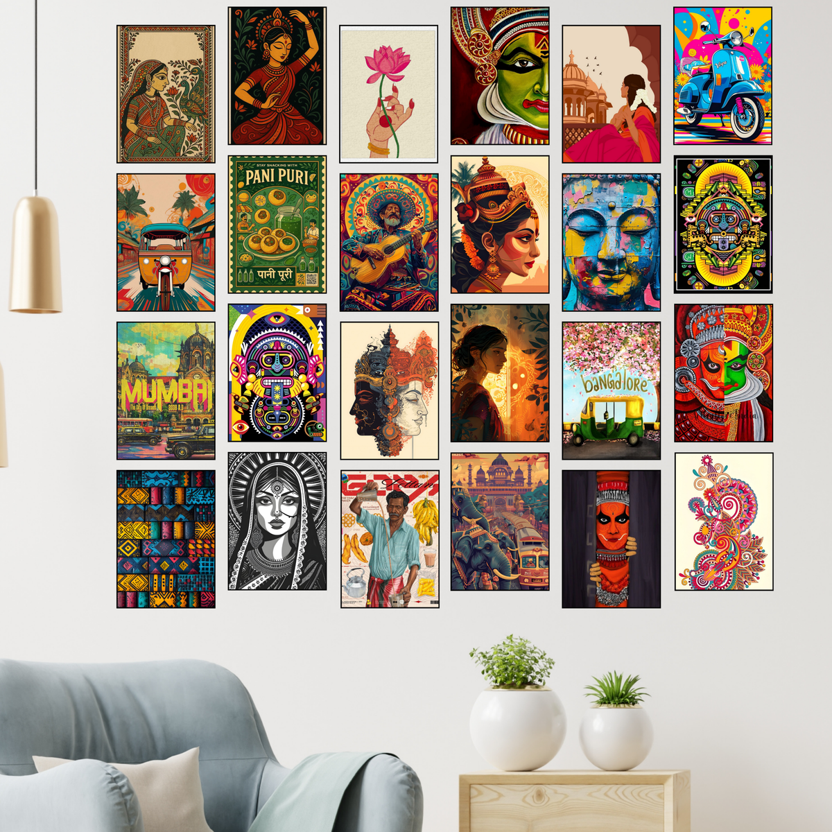 PAINTING 24 POSTER A6 COMBO COLLECTION