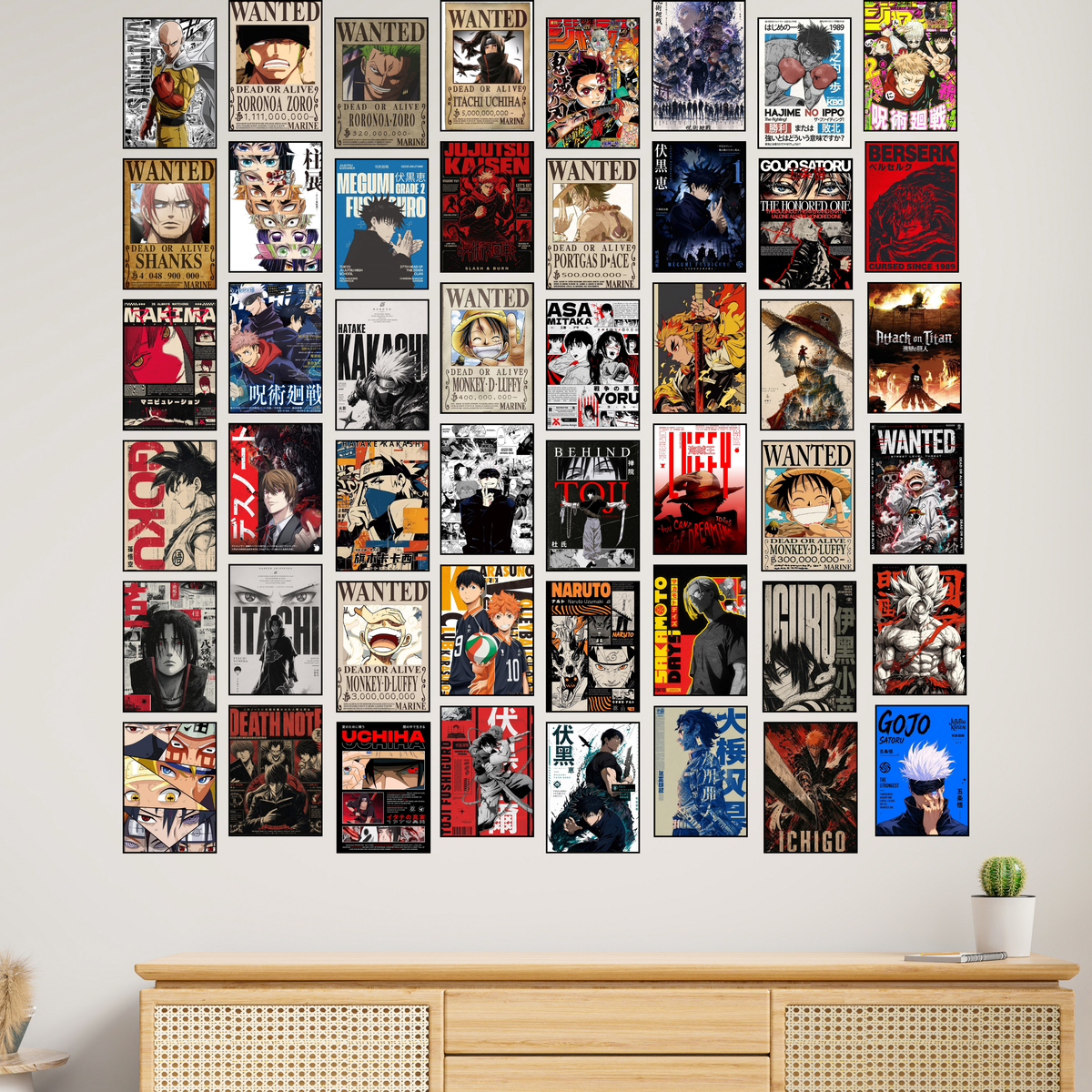ANIME 48 POSTER A6 COMBO COLLECTION