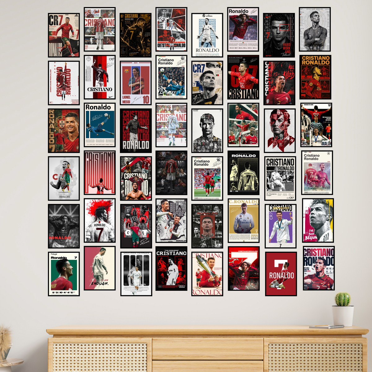 RONALDO 48 POSTER A6 COMBO COLLECTION