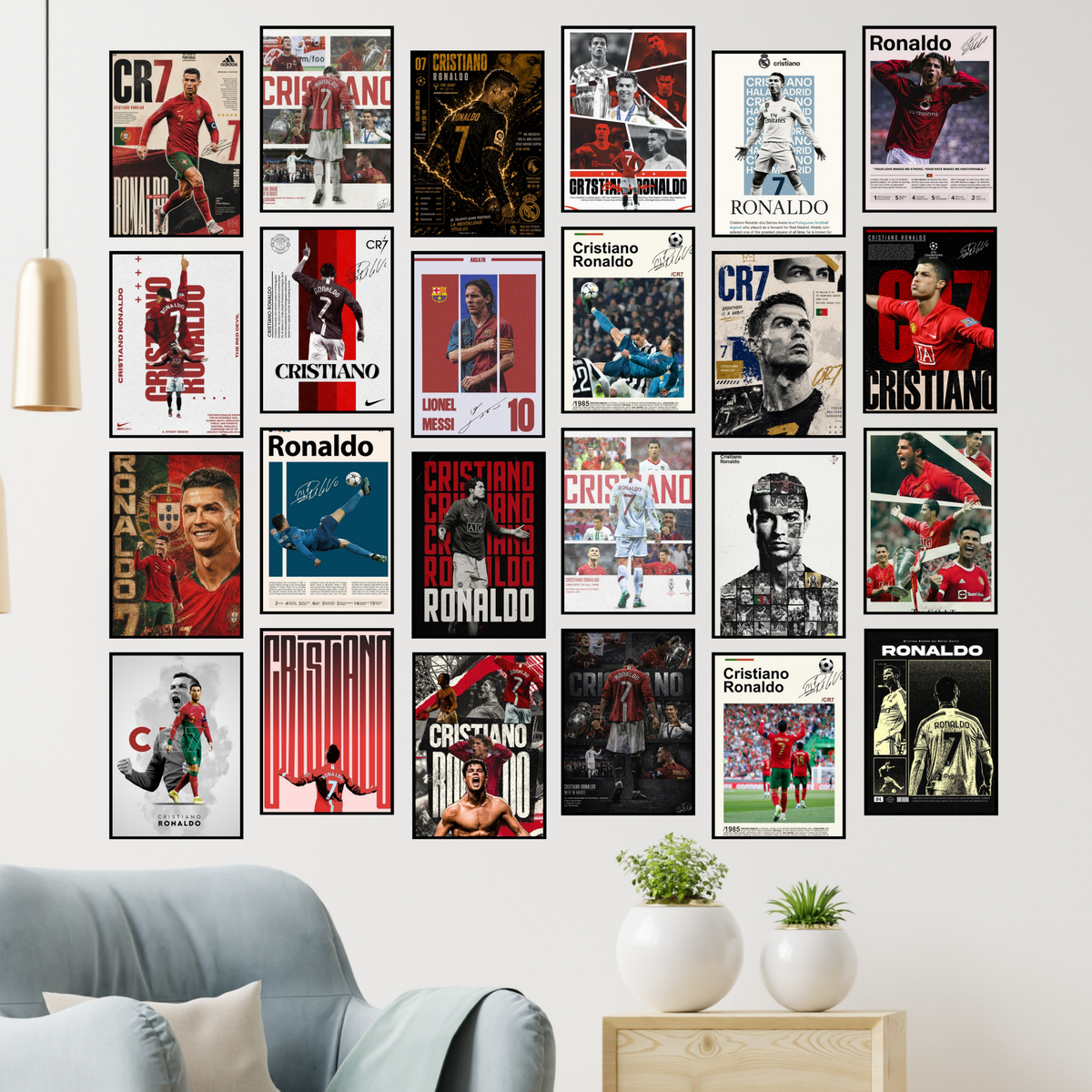 RONALDO 24 POSTER A6 COMBO COLLECTION