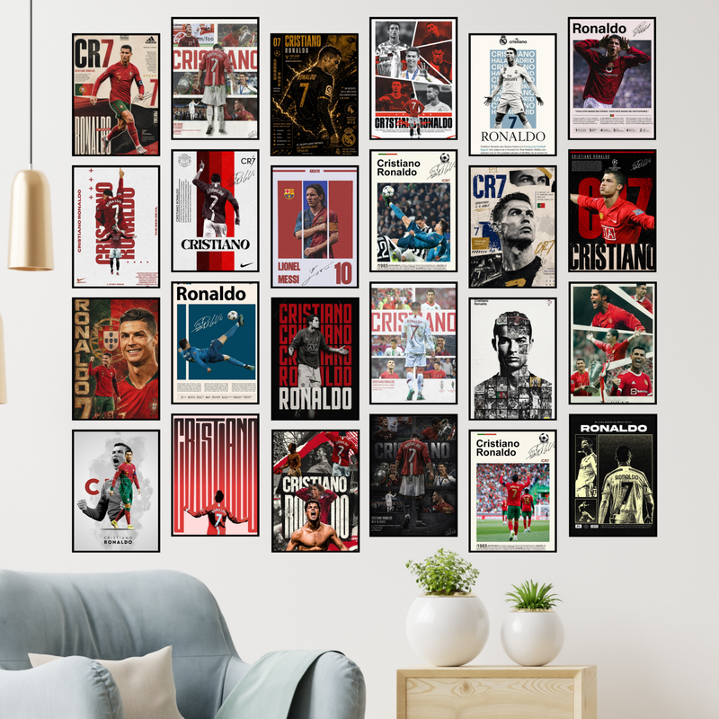 RONALDO 24 POSTER A6 COMBO COLLECTION