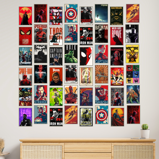 SUPERHERO POSTER COMBO
